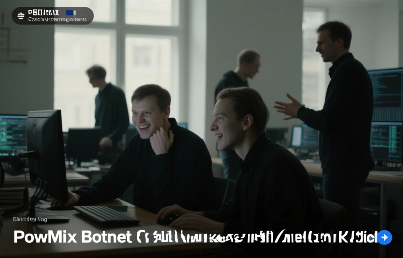 PowMix Botnet Hits Czech Workers with Stealthy C2 Tactics