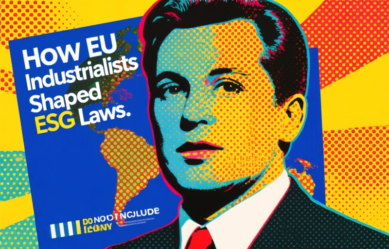 How EU Industrialists Shaped ESG Laws