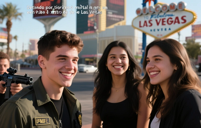 Detenido por tiroteo mortal en el centro de Las Vegas