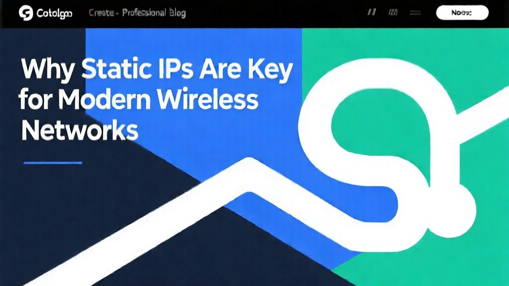 Why Static IPs Are Key for Modern Wireless Networks