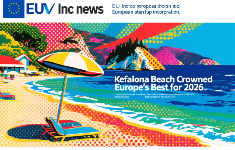 Kefalonia Beach Crowned Europe's Best for 2026