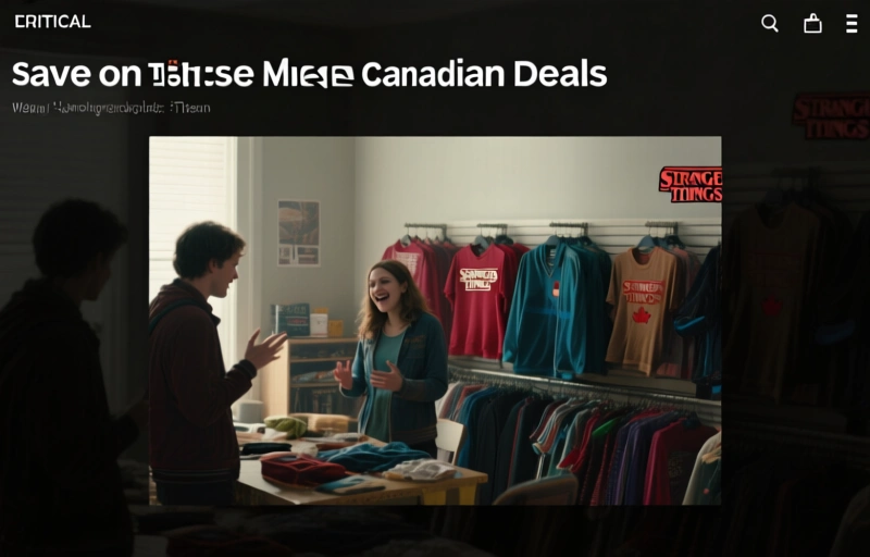 Save on Stranger Things Merchandise with These Canadian Deals