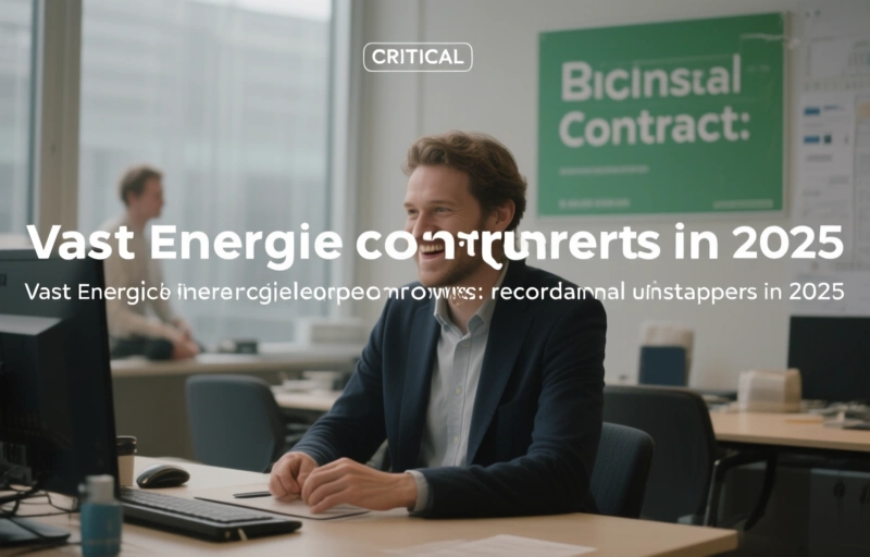 Vast energiecontract: recordaantal overstappers in 2025