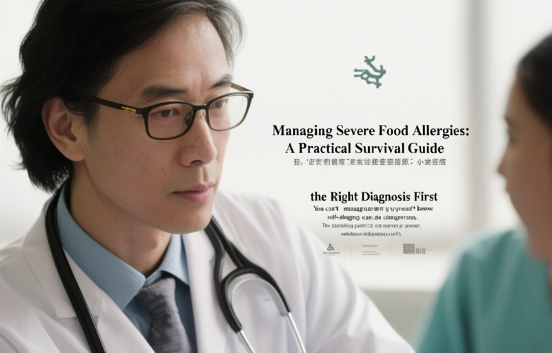 Visual representation of Managing Severe Food Allergies