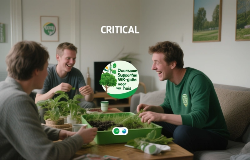 Duurzaam supporten: groene WK-gids voor thuis