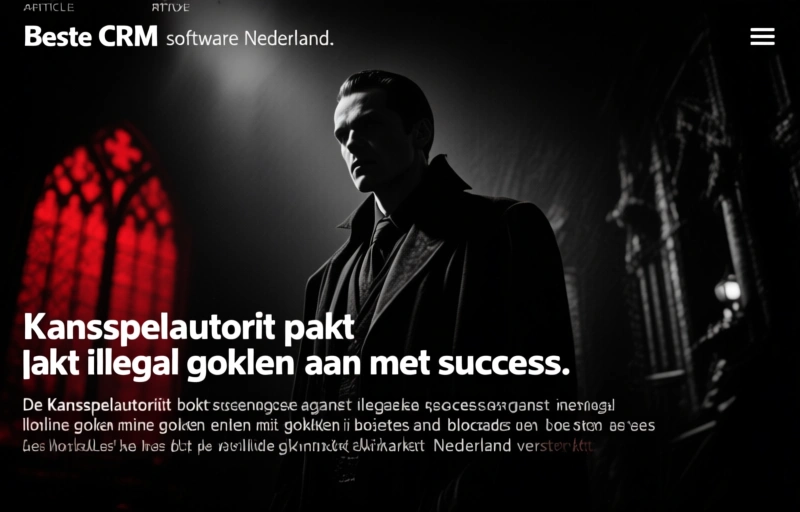 Kansspelautoriteit pakt illegaal gokken aan met succes