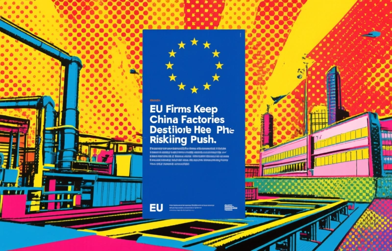 EU Firms Keep China Factories Despite De-Risking Push