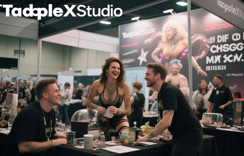 TadpoleXStudio auf der Chicago Exxxotica: Riesiger Stand mit Stars