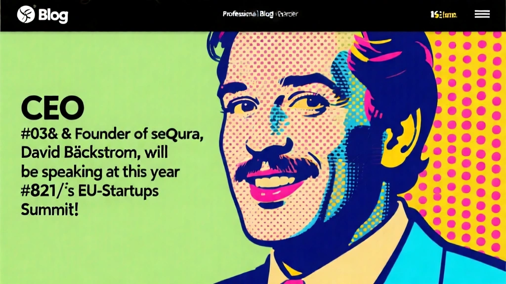 SeQura CEO David Bäckström to Speak at EU-Startups Summit 2026