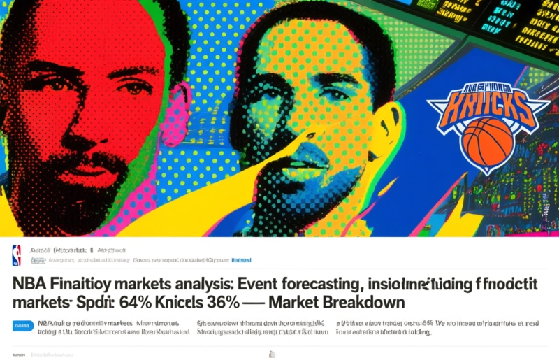 NBA Finals Odds: Spurs 64%, Knicks 36% — Market Breakdown