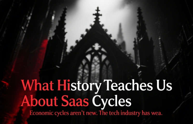 Visual representation of Marc Benioff on SaaS Downturns