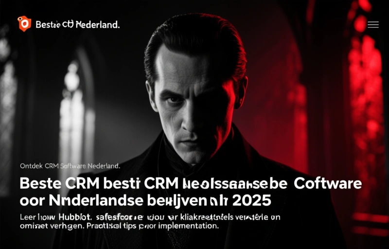 Beste CRM software voor Nederlandse bedrijven in 2025