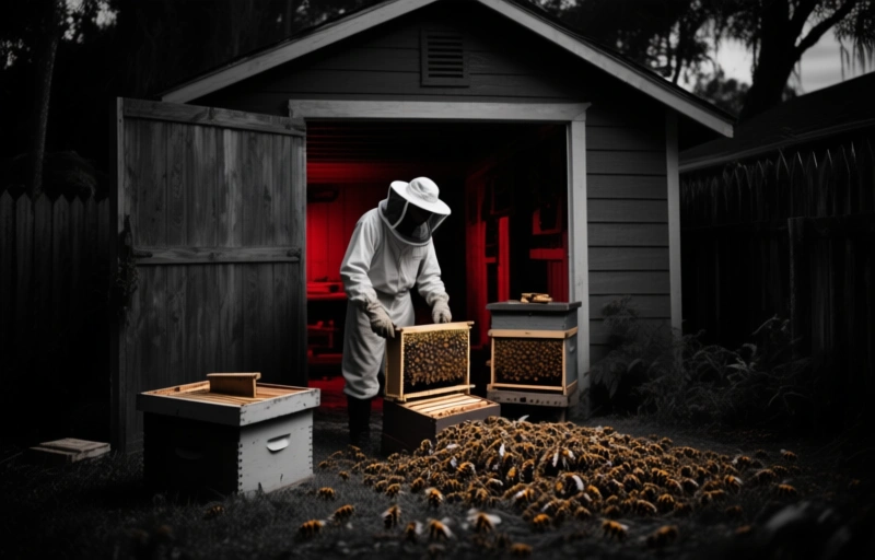 Rescuing 15,000 Bees: A Beekeeper's Backyard Shed Story