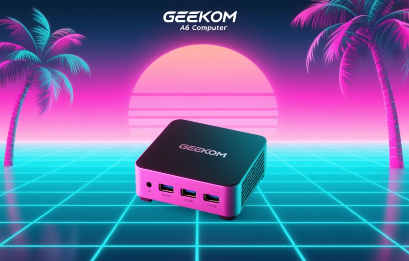 GEEKOM A6 Mini PC: 20% Off AMD Ryzen 7 6800H Deal
