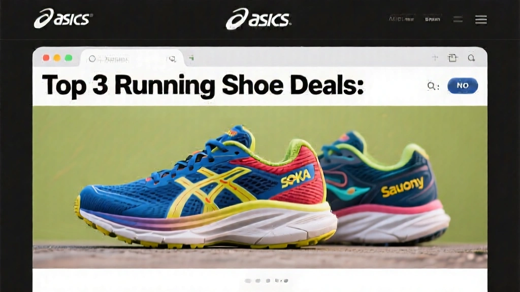 Top 3 Running Shoe Deals: Asics, Hoka, Saucony