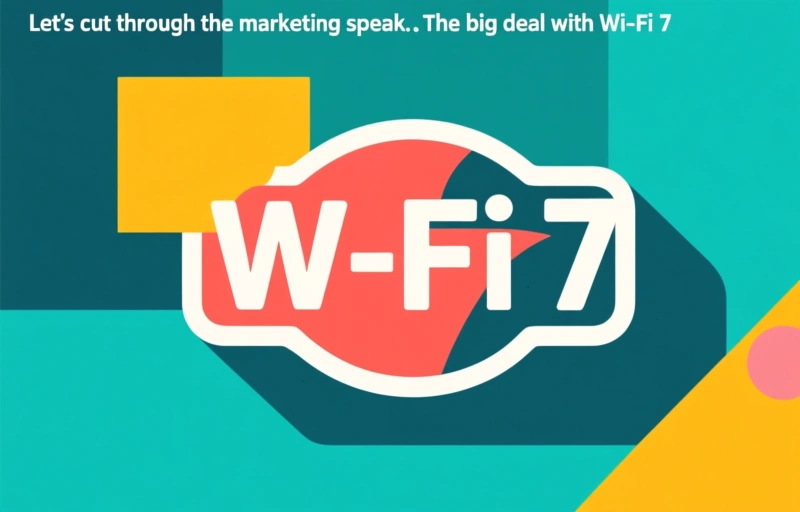 Visual representation of Wi-Fi 7