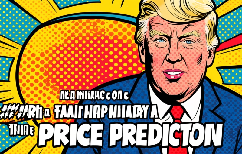 Visual representation of Trump's $1 Million Bitcoin Prediction