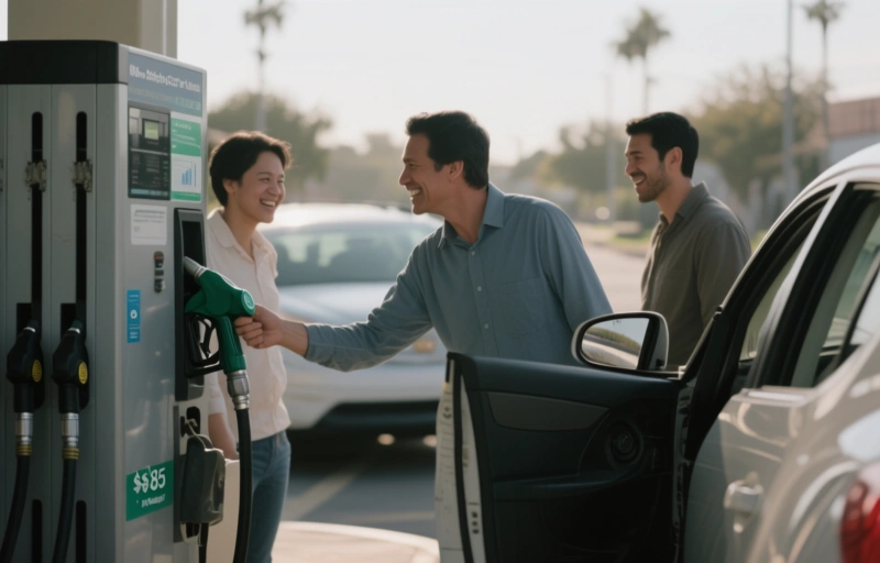 Save $85 Monthly on Fuel with No-Booking Carpool Lines
