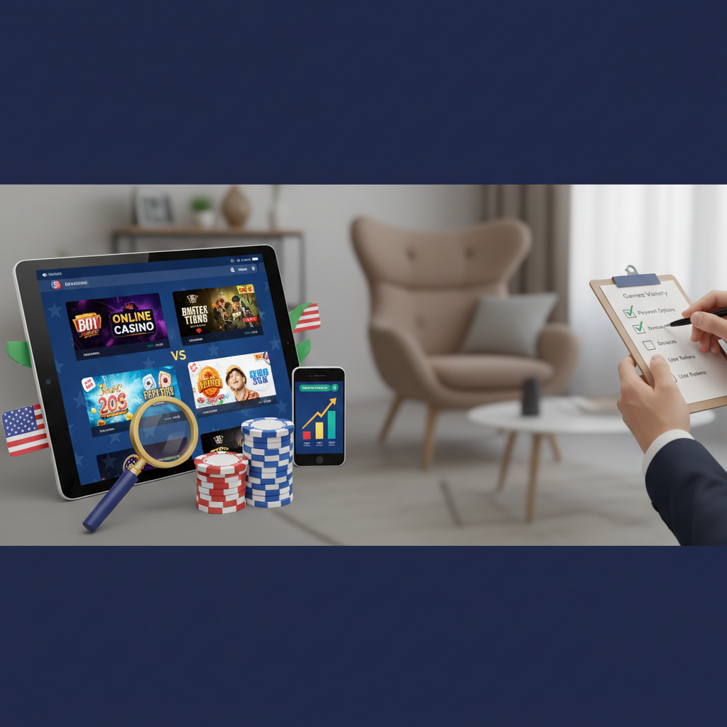 How to Compare Online Casinos: A Practical US Guide