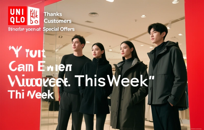 Visual representation of UNIQLO Thanks Customers With Special Offers This Week