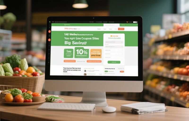 Visual representation of Top Online Coupon Sites for Big Savings