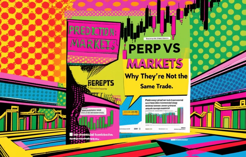 Perps vs Prediction Markets: Why They're Not the Same Trade