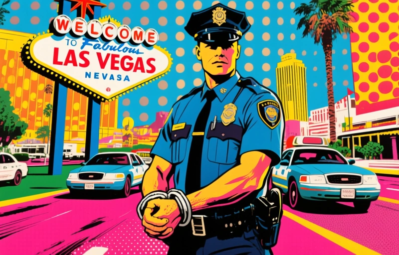 Las Vegas Polizist nach Fehlverhalten bei Verkehrskontrolle festgenommen