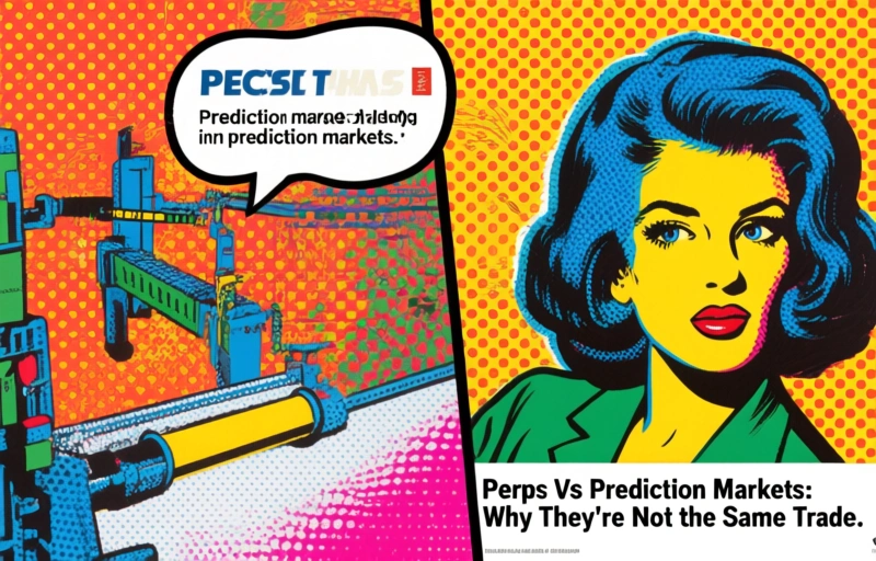 Perps vs Prediction Markets: Why They're Not the Same Trade