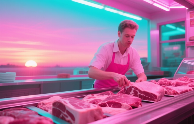 Visuele weergave van Bespaar op slager