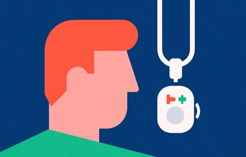 Visuele weergave van Persoonlijke alarmen voor senioren