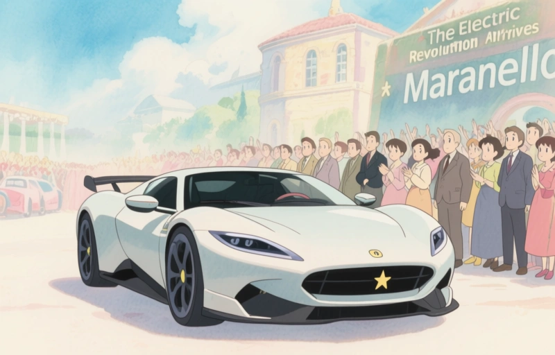 Visual representation of Ferrari's 2026 EV Debut