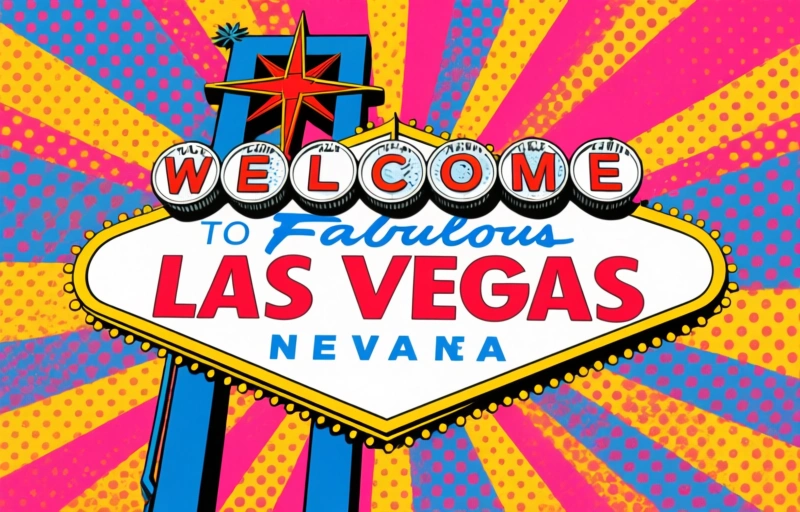 Visuelle Darstellung von Bruno Mars betet in Las Vegas