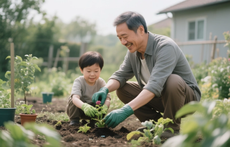 Mindful Father's Day: Nurturing Care Through Gardening