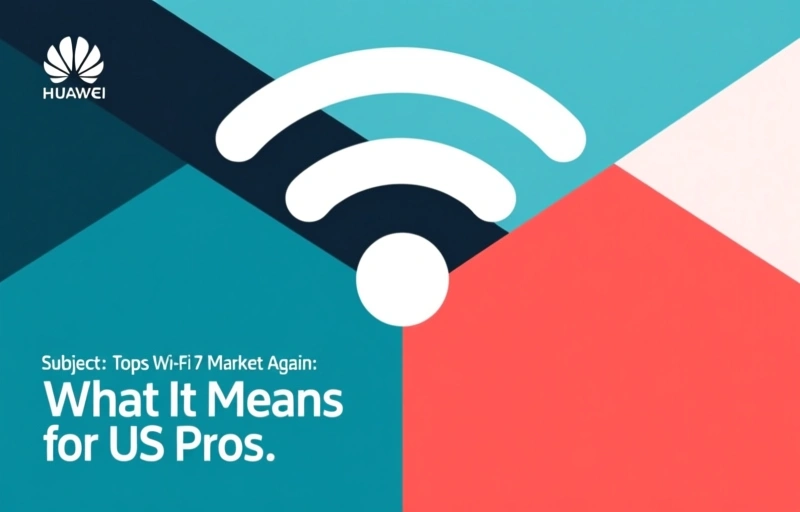 Huawei Tops Wi-Fi 7 Market Again: What It Means for US Pros