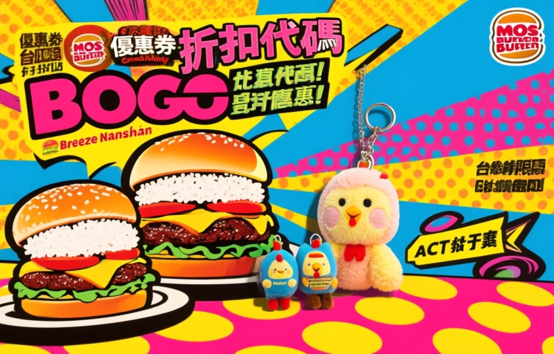 Mos Burger Grand Opening: BOGO Deals at Breeze Nanshan