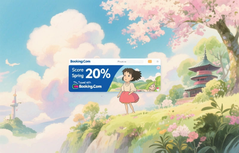 Score 20% Off Spring Travel with Booking.com Promo Codes