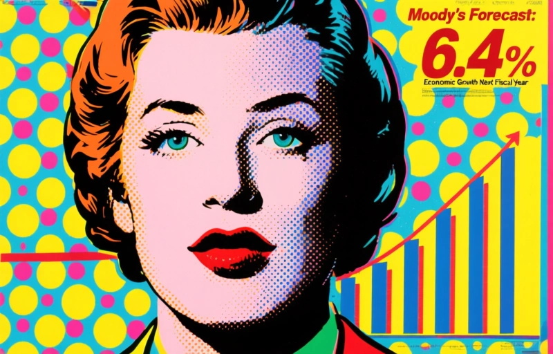 Moody's Forecast: 6.4% Economic Growth Next Fiscal Year