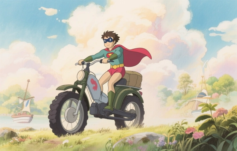 Twee Superhelden met Trekker en Zeem: Een Dagelijkse Heldendaad