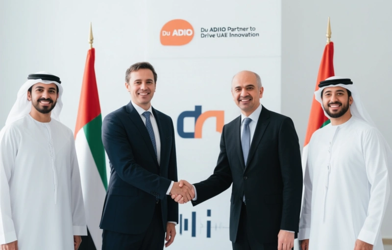 Visual representation of Du and ADIO Partner to Drive UAE Innovation