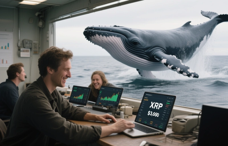 XRP Price Prediction: Whales Buy $3.6B, Daily $8,600 from Cloud Mining