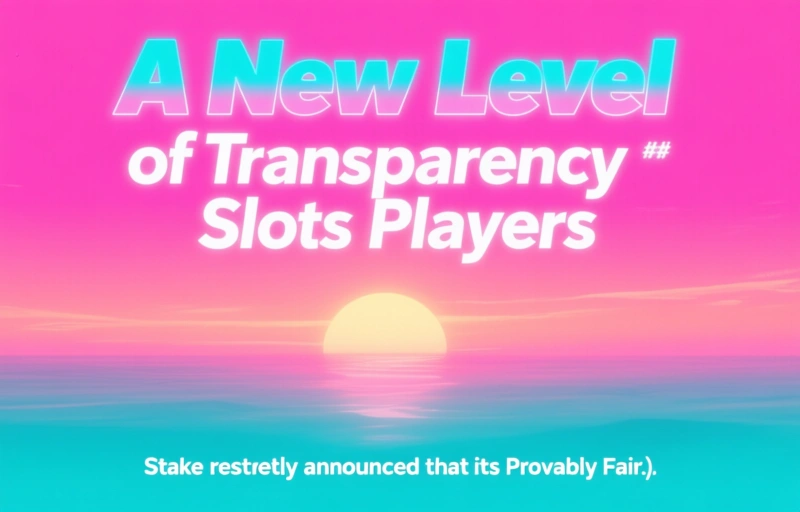 Visual representation of Stake's Provably Fair Tech Now Covers 1,200+ Slots