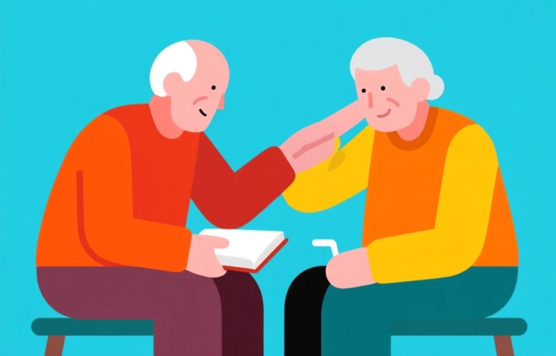Visuele weergave van Kritische blik op de zorg