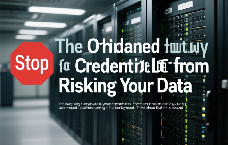 Visual representation of Stop Orphaned Cloud Credentials from Risking Your Data