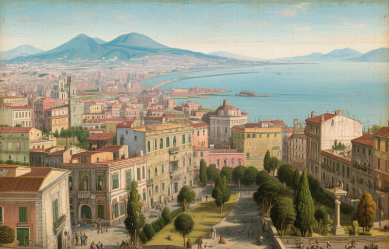 Visual representation of Decoding Jan van Stinemolen's 1582 Panorama of Naples