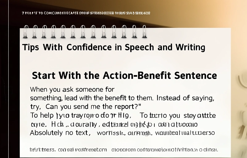Visual representation of 7 Tips to Communicate With Confidence in Speech and Writing