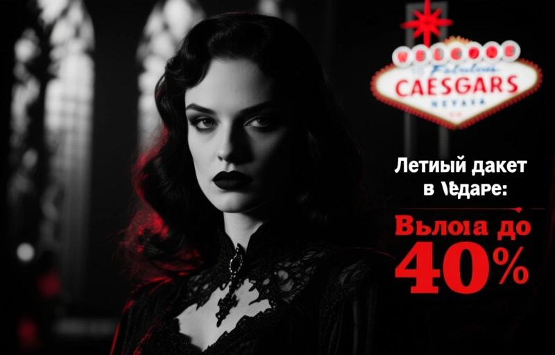 Летний пакет от Caesars в Вегасе: выгода до 40%