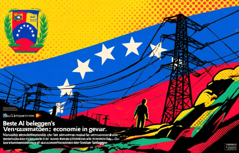 Venezuela's stroomnet op instorten: economie in gevaar