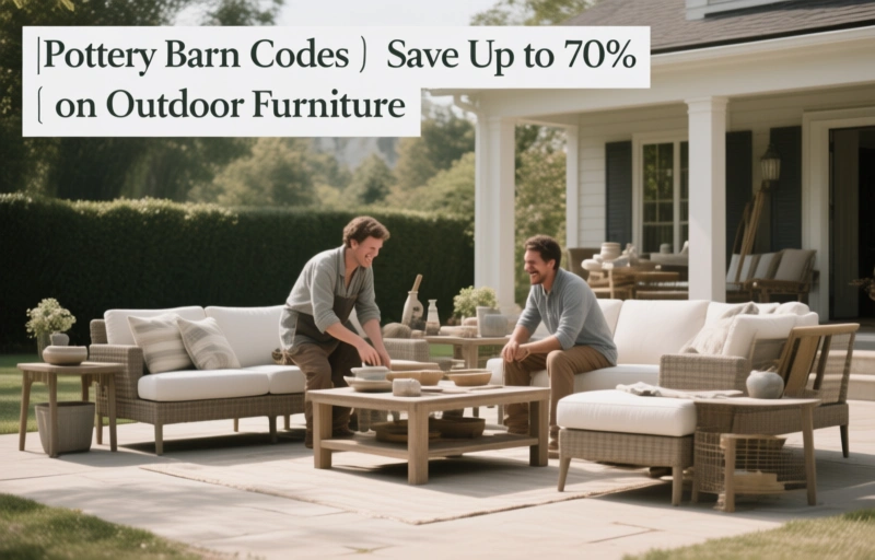 Pottery Barn Promo Codes: Save Up to 70% on Outdoor Furniture