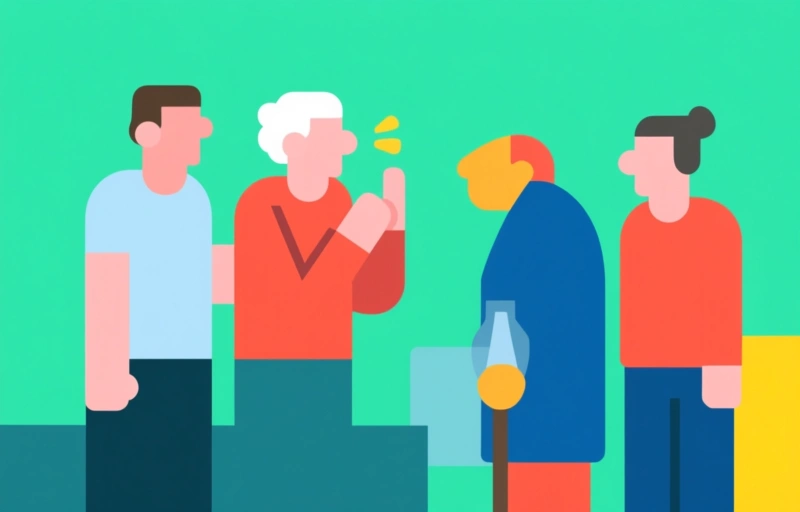 Visuele weergave van Brandveiligheid voor senioren