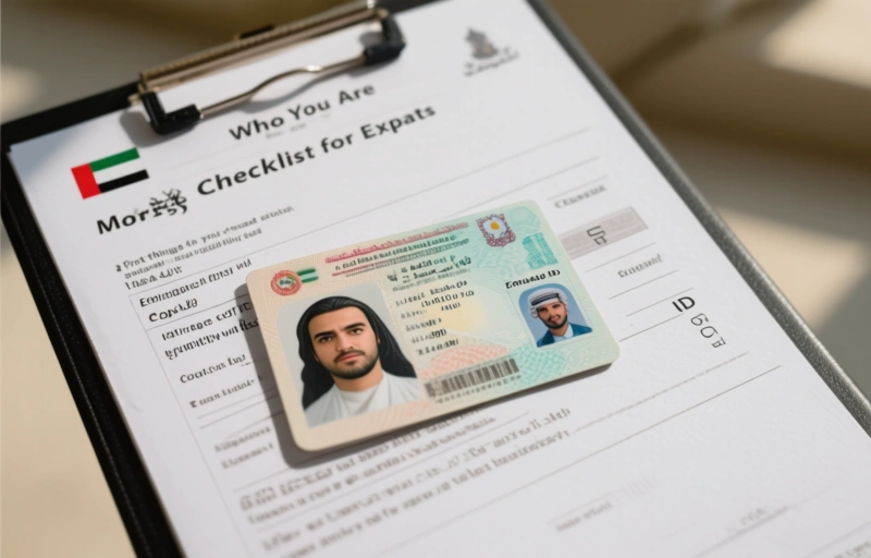 Visual representation of UAE Mortgage Documents Checklist for Expats